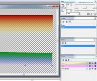two lines in draw cake